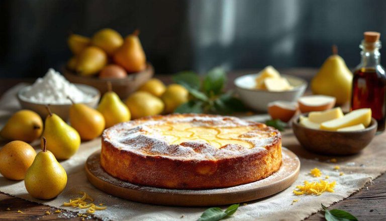 Questa torta di pere semplicissima conquista al primo morso