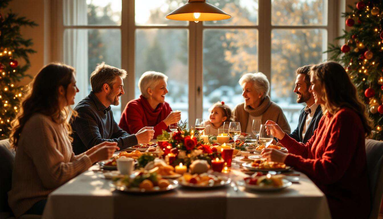 Le 5 frasi da evitare durante un pranzo di Natale